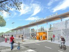 Reconstruction du stade de football M. Aubour à Saint-Tropez (83) – Projet Lauréat